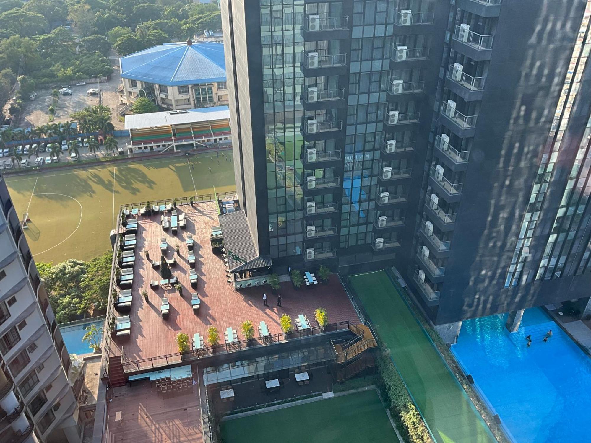 Kantharyar Serviced Apartment Yangon Luaran gambar