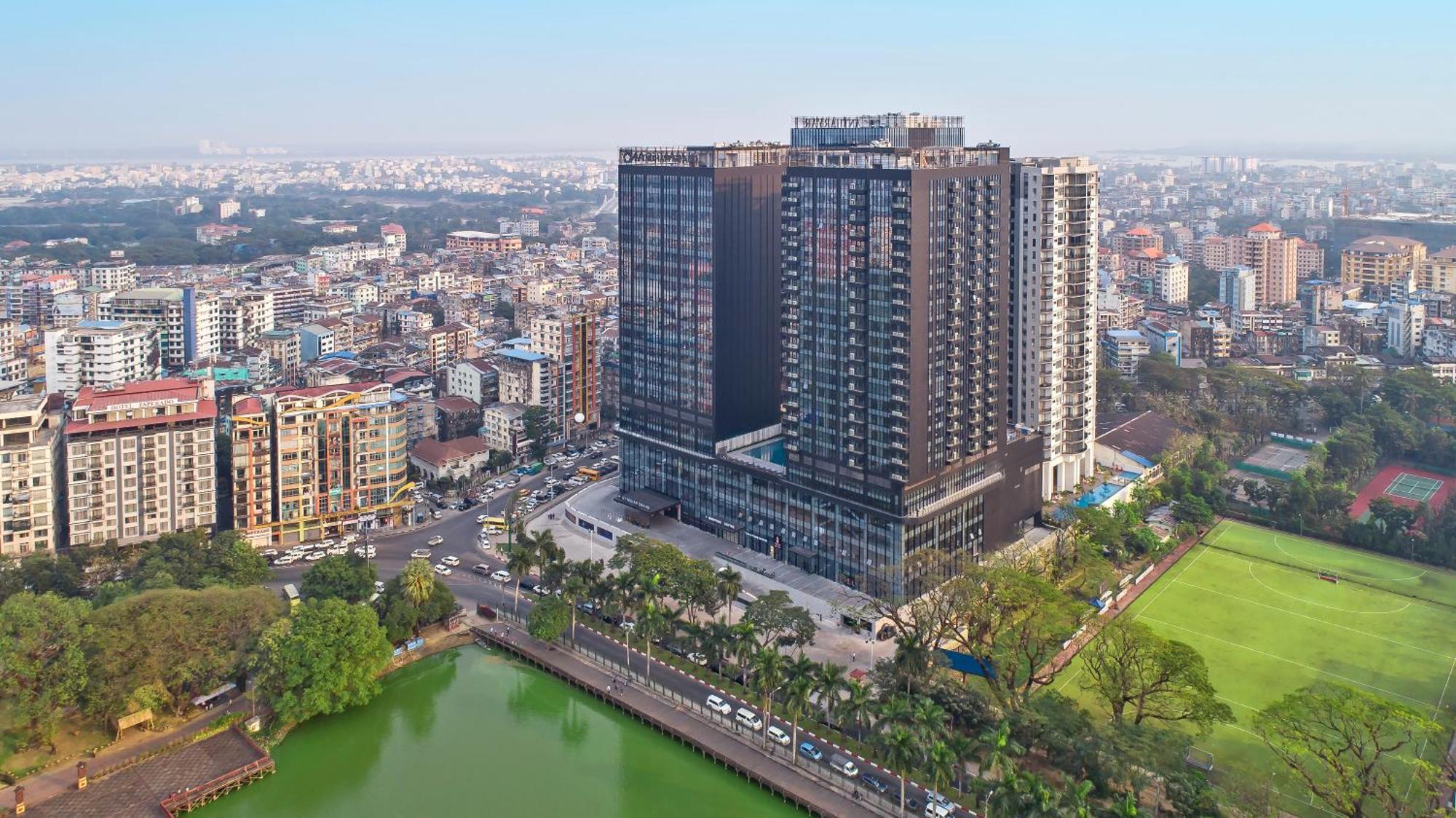 Kantharyar Serviced Apartment Yangon Luaran gambar